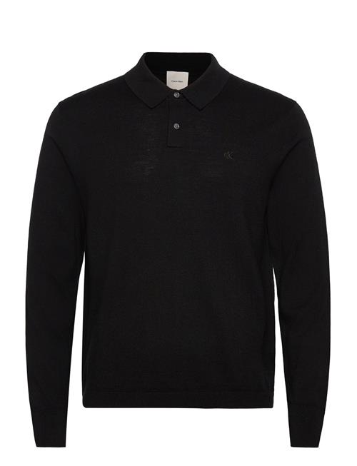 Calvin Klein | Ls 100 Merino Polo 14Gg | S