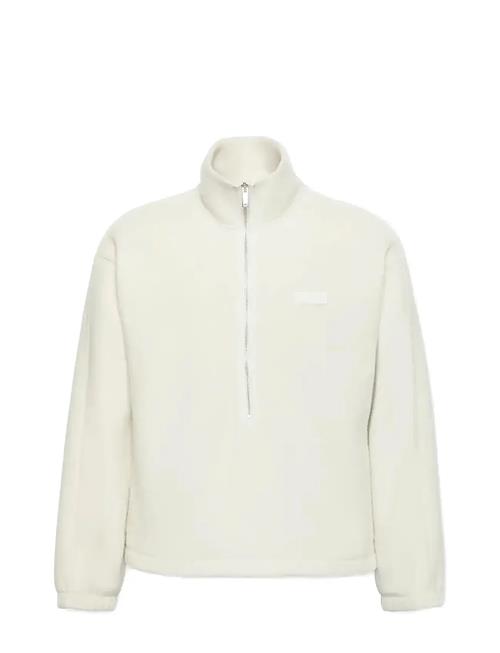 Calvin Klein | Polar Fleece Rib Mock Neck Qtr Z | L