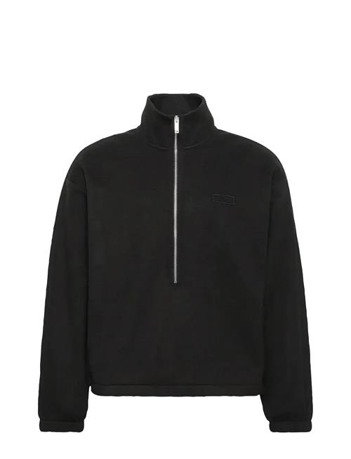 Calvin Klein | Polar Fleece Rib Mock Neck Qtr Z | S