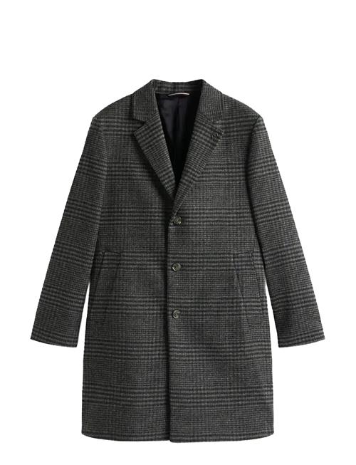 Tommy Hilfiger | Dc Wool Mix Coat With Check | M