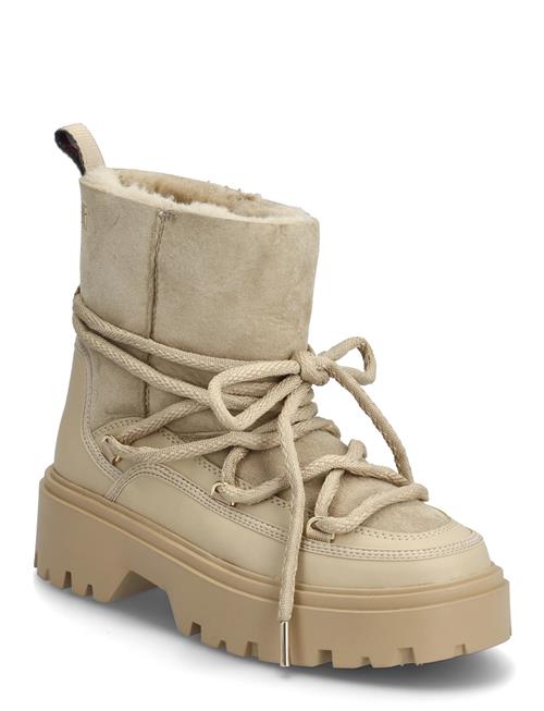 Tommy Hilfiger | Real Shearling Laceup Snowboot | 40