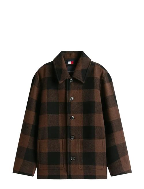 Tommy Hilfiger | Wool Dbl Face Check Chore Jkt | L
