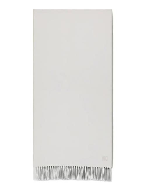 Calvin Klein | Emblem 2-Tone Fringe Mw Scarf | ONE SIZE