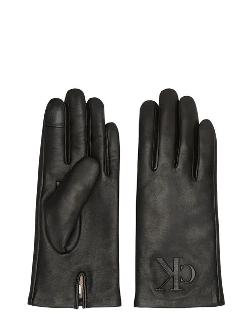 Calvin Klein | Raised Ck Leather Glove | S/M