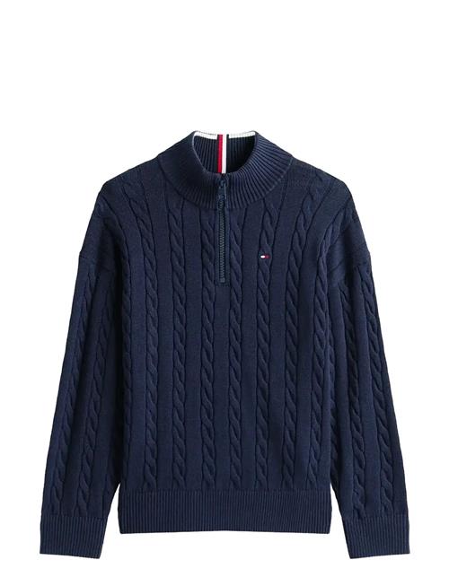 Tommy Hilfiger | Cotton Cable Half Zip Sweater | 128