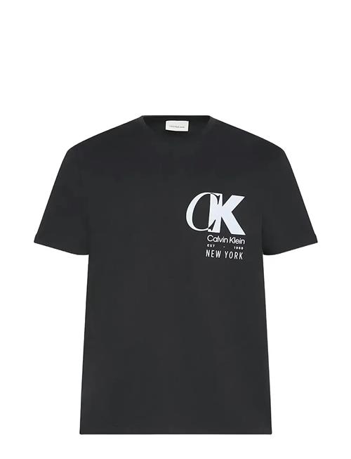 Calvin Klein | Ss 20S Eu Ck Overlap Graphic Tee | L