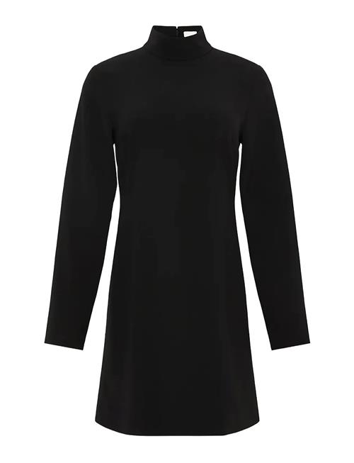 Calvin Klein | Crepe Ls Turtleneck Mini Dress | 44