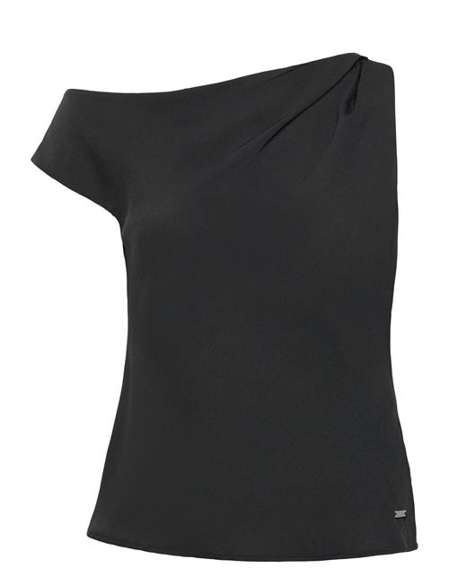 Calvin Klein | Crepe One Shoulder Top | 38