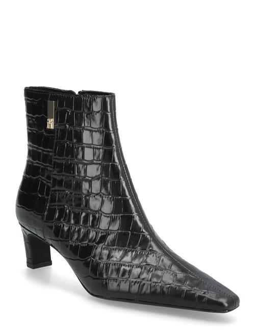 Tommy Hilfiger | Th Square Toe Croc Kitten Bootie | 41