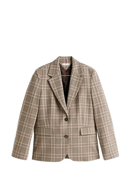 Tommy Hilfiger | Core Check Reg Straight Blazer | 44