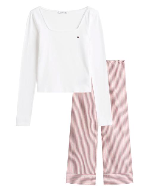 Tommy Hilfiger | Ls Tee Pointelle Poplin Pj Set | L