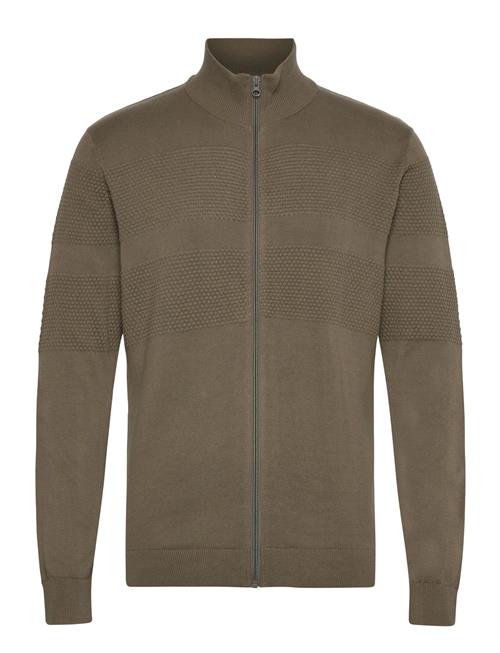 Lindbergh | Zip Through Purl Cardigan | XXL