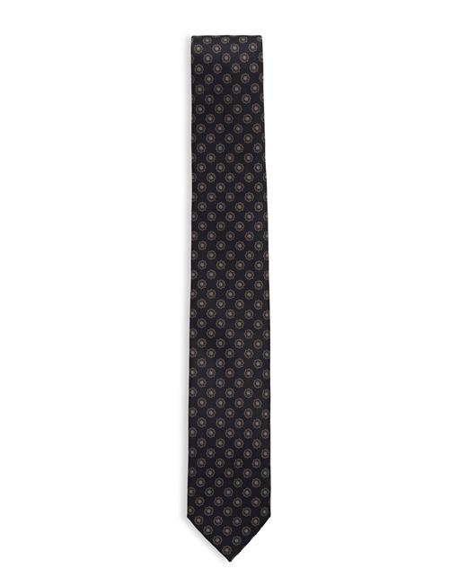 Lindbergh Black | Tie With Pattern 7 Cm | ONE SIZE