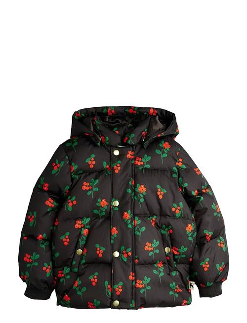 Mini Rodini | Lingonberries Aop Hooded Puffer | 104/110