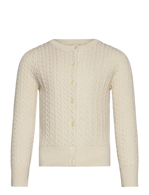 Ralph Lauren Kids | Metallic Cable Cotton-Blend Cardigan | 109-116