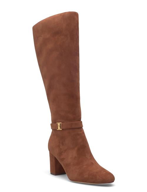 Lauren Ralph Lauren | Kellie Suede Tall Boot Heel | 38