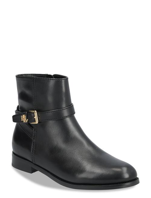 Lauren Ralph Lauren | Brooke Ii Burnished Leather Bootie | 39