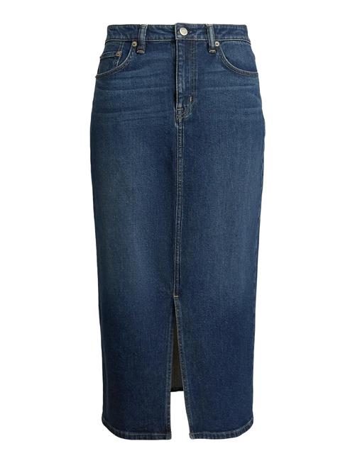Lauren Ralph Lauren | Denim Midi Skirt | 38