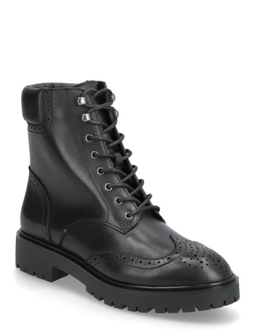 Lauren Ralph Lauren | Allyson Perforated Lace-Up Bootie | 40