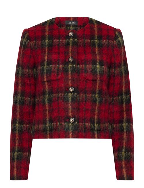 Lauren Ralph Lauren | Plaid Mohair Cropped Jacket | 44