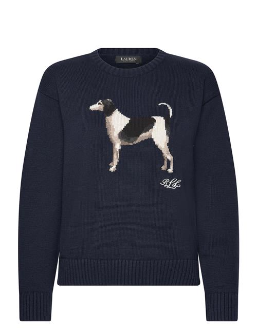 Lauren Ralph Lauren | Intarsia-Knit Dog Cotton Sweater | M