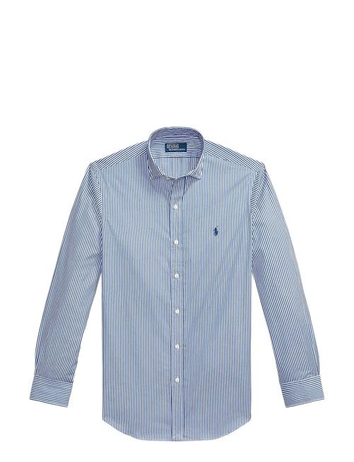 Polo Ralph Lauren | Custom Fit Striped Poplin Shirt | XS