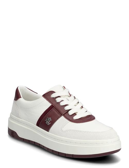 Lauren Ralph Lauren | Harlie Two-Tone Leather & Suede Sneaker | 38