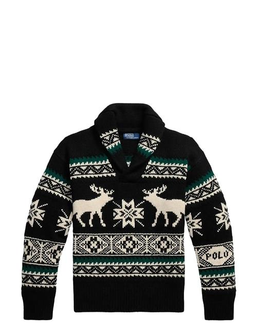 Polo Ralph Lauren | Wool-Blend Elk-Graphic Sweater | XS