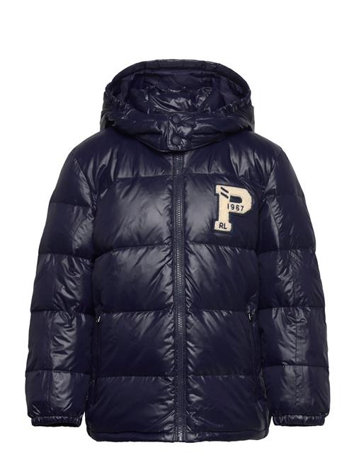 Ralph Lauren Kids | Glossed Hooded Down Jacket | 102-108
