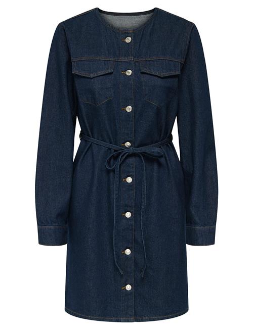 ONLY | Onlminnie No Collar Belt Denm Dress | XS
