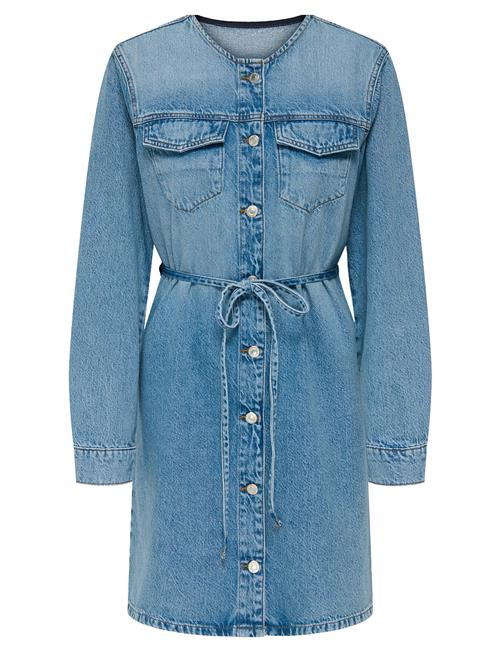 ONLY | Onlminnie No Collar Belt Denm Dress | M
