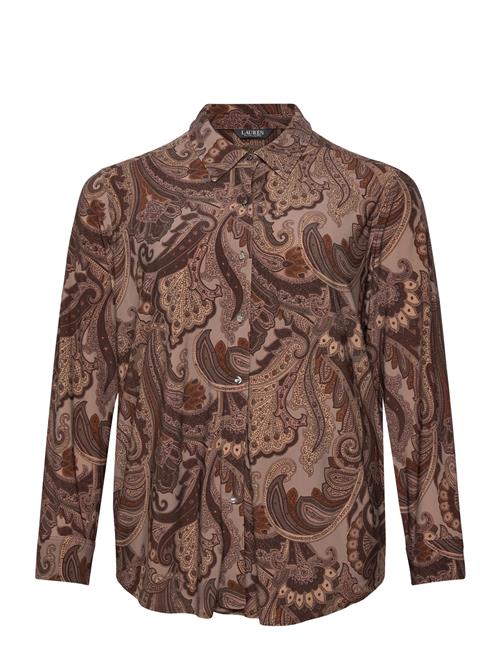 Lauren Women | Slim Fit Paisley Jersey Shirt | 54-56