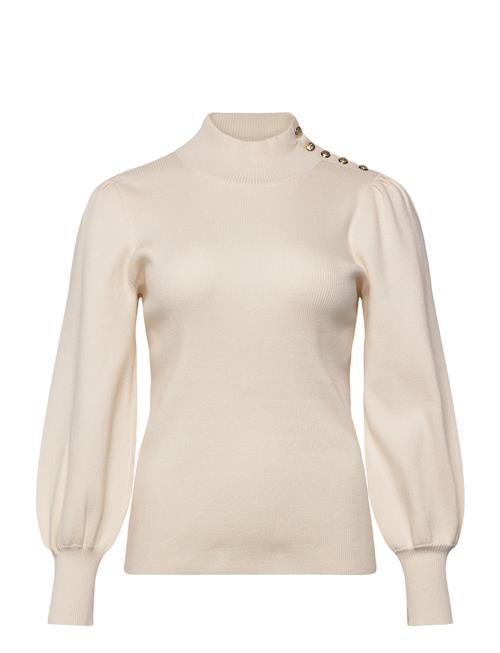 Lauren Women | Button-Trim Mockneck Sweater | 46-48