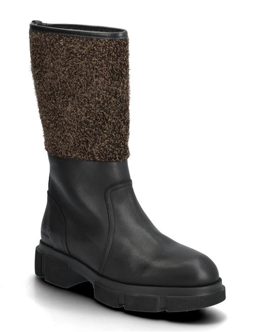 Copenhagen Studios | Cph563 Leather Mix Teddy Black/Brown | 40