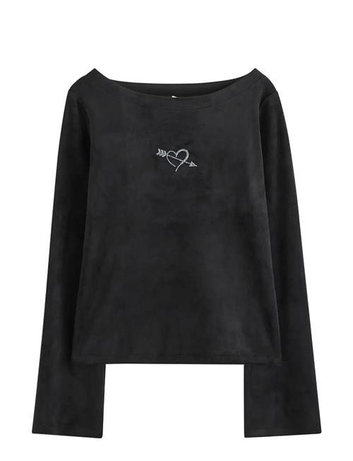 Lindex | Langærmet Top I Velour | 158/164