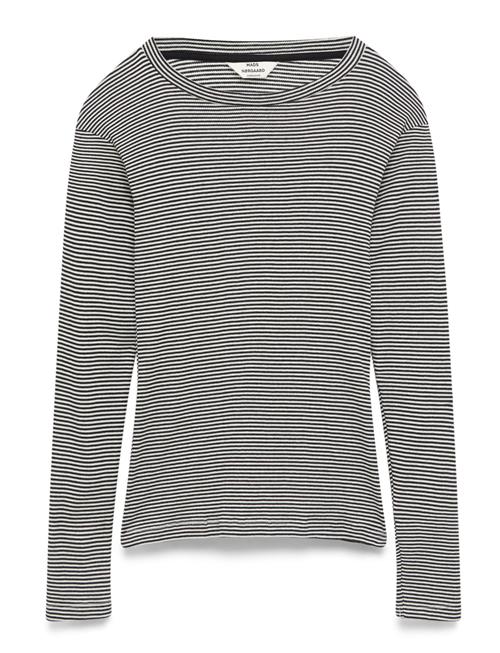 Mads Nørgaard | 2X2 Cotton Stripe Tuba Tee Ls | M