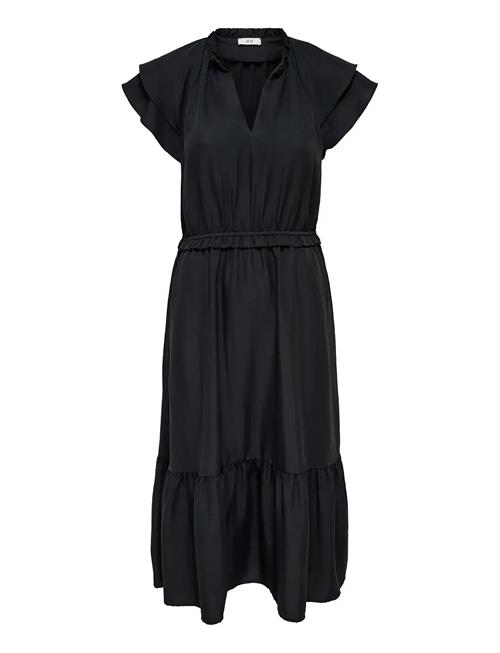 JDY | Jdytrain S/L Frill Midi Dress Wvn Exp | XS