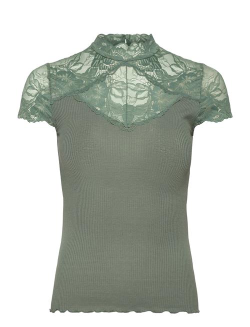 Rosemunde | Rwbeatha Silk Capsleeve Lace T-Shir | M