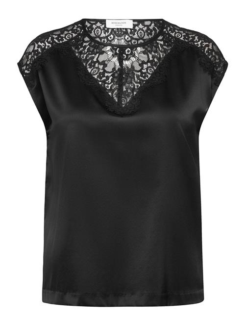 Rosemunde | Rwjade Silk Sl Lace Top | 38