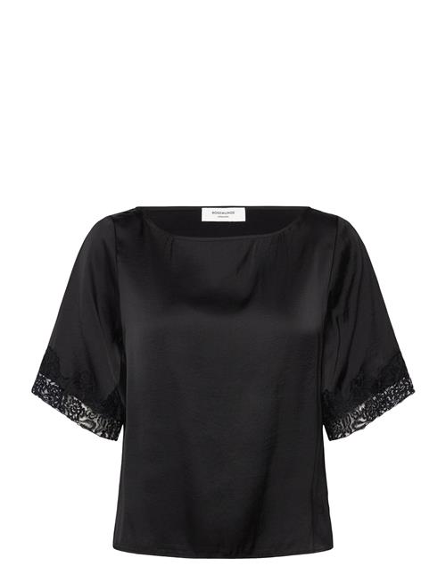 Rosemunde | Rwsatina Ss Lace Boatneck Blouse | 38