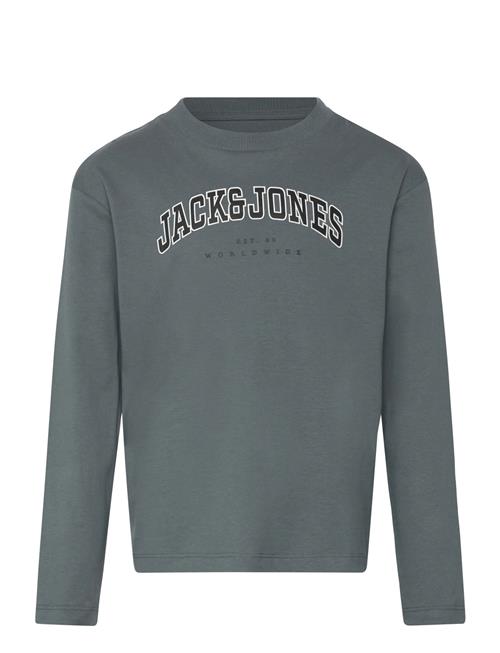 Jack & Jones | Jjecaleb Varsity Tee Ls O-Neck Sn Mni | 110