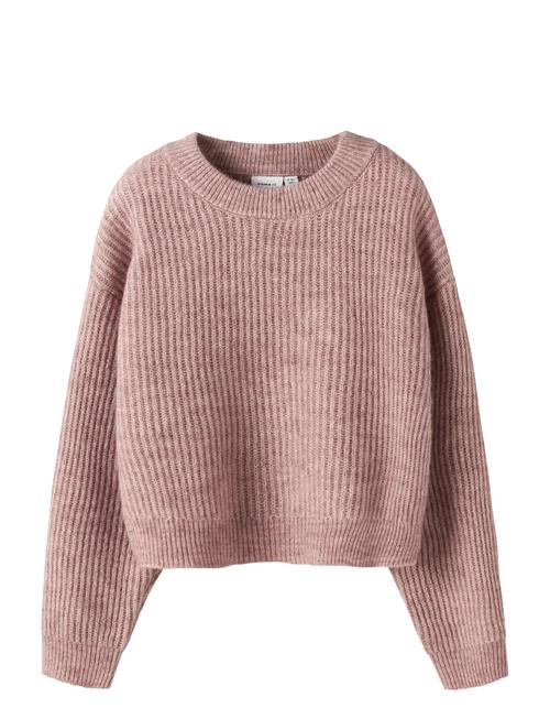 name it | Nkfholly Ls Boxy Short Knit Noos | 134-140