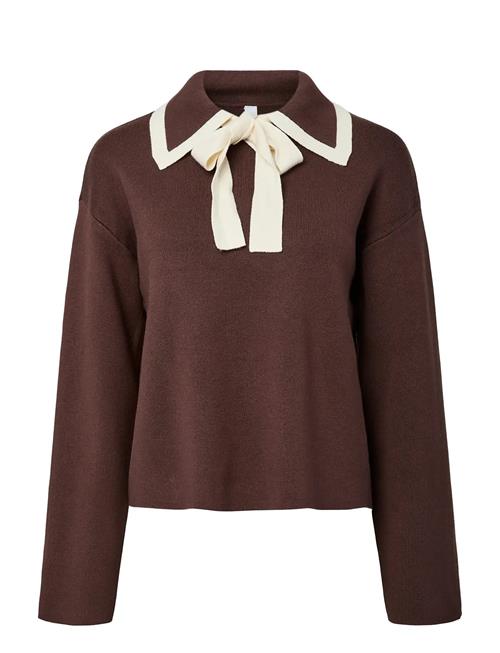 YAS | Yasjosie Ls Bow Knit Top S. Noos | XL
