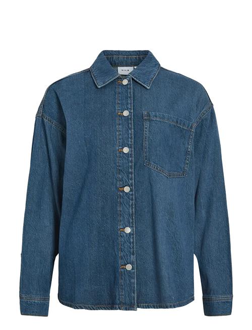 Vila | Vikiki L/S Denim Shirt Mbd | 36