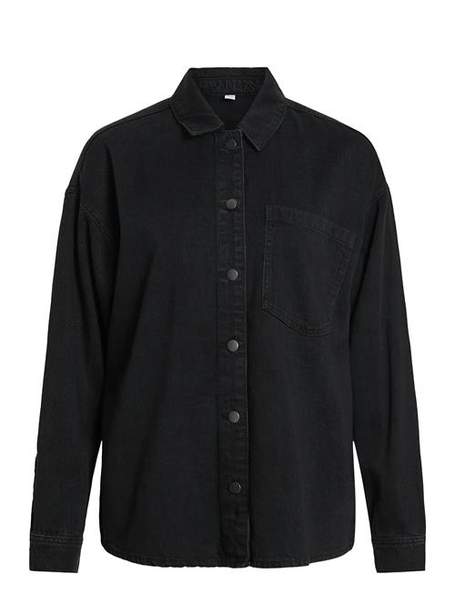 Vila | Vikiki L/S Denim Shirt Blk | 36