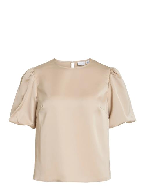 Vila | Viellette 2/4 Satin Puff Top - Noos | 34