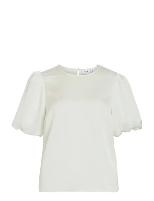 Vila | Viellette 2/4 Satin Puff Top - Noos | 34