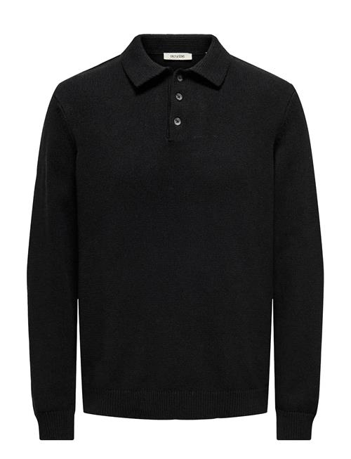 ONLY & SONS | Onshope Rlx  Ls Polo Knit Life | S