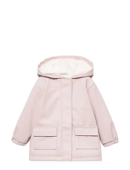 Mango | Rubberised Coat With Fur-Effect Lining | 12-18M