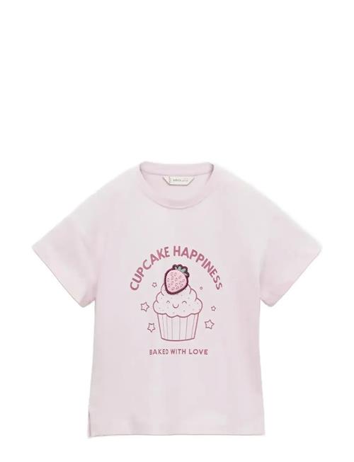 Mango | Embossed Detail Printed T-Shirt | 2-3